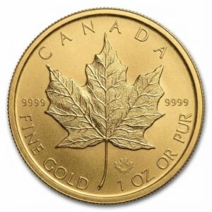 1 oz Maple Leaf Gold Coin(Year Varies)
