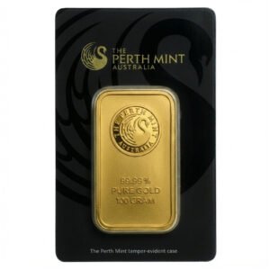 100 gram Gold Bar – Perth Mint