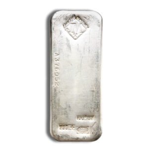 100 oz Silver Bar – Johnson Matthey