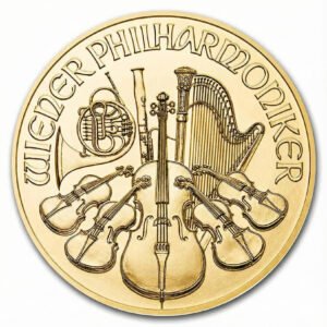 1 oz Austrian Philharmonic Gold Coin (Year Varies)