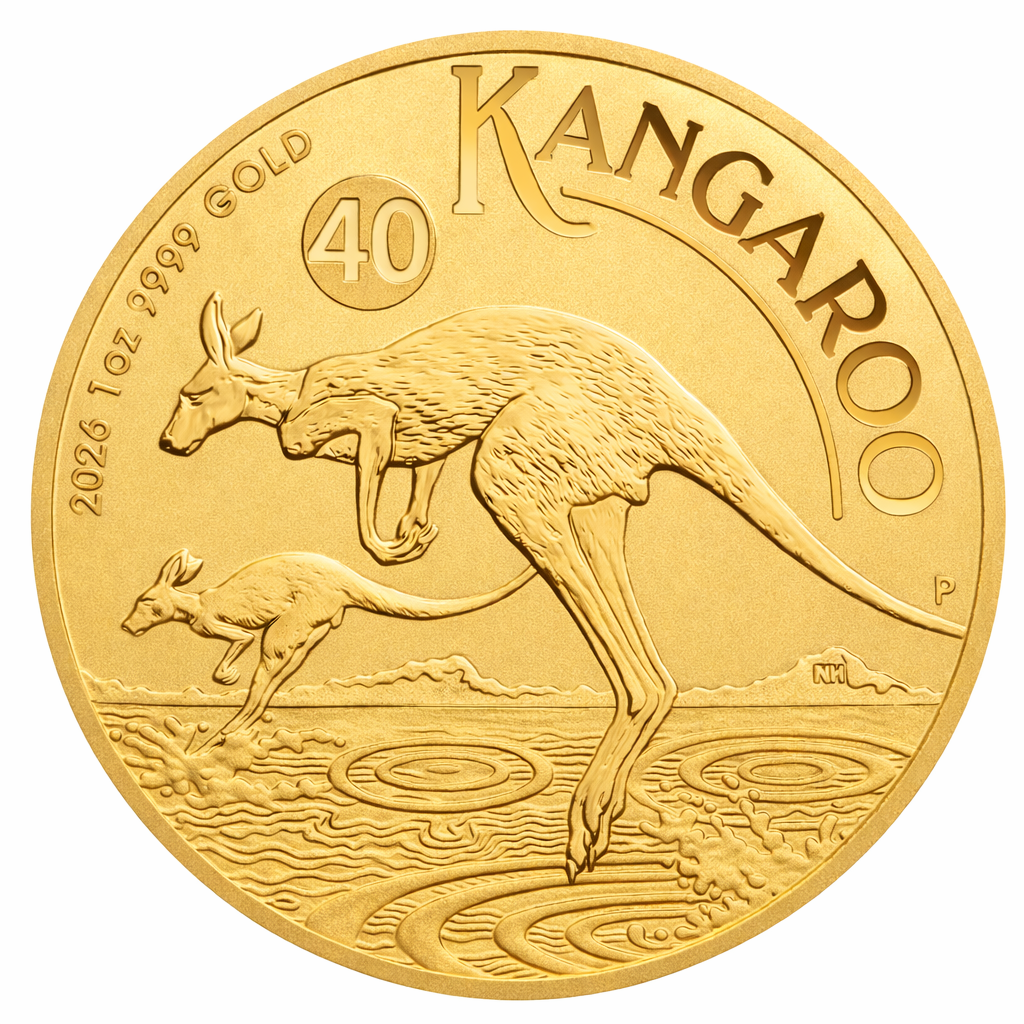 1 oz Gold Australian Kangaroo - 2026