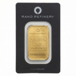 1 oz Gold Bar – Rand Refinery